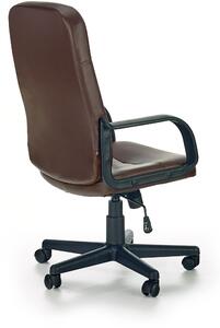 Kancelářská židle Denzel, tmavě hnědá