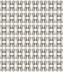 Tapety Taupe a bílá diamantová mozaika, styl poloviny století, Tapety abstraktní, a00905 : uwalls.cz