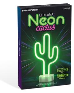 LED Neonová stolní dekorace LED/2W/3xAA USB kaktus