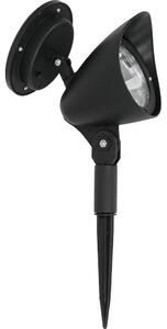 LED Solární lampa JOKER LED/1,2V 100 mAh 4000K 31,5 cm IP44 černá
