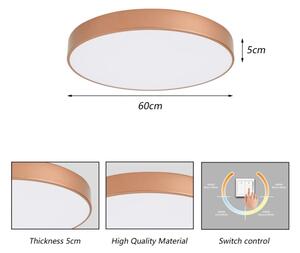 Brilagi - LED Stropní svít. POOL LED/60W/230V 3000/4000/6000K pr. 60 cm bronzová