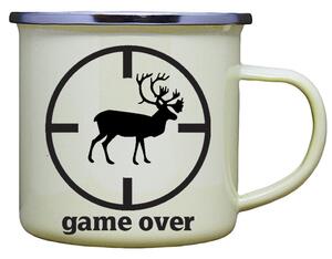 Plecháček s potiskem game over Barva: Žlutá