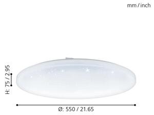 Eglo 98448 - LED Stropní svítidlo FRANIA LED/49,5W/230V