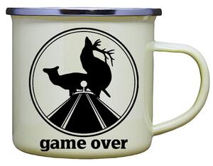 Plecháček s vtipným potiskem game over Barva: Žlutá