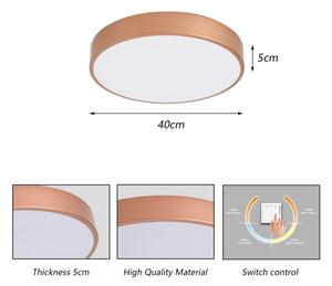 Brilagi - LED Stropní svít. POOL LED/48W/230V 3000/4000/6000K pr. 40 cm bronzová