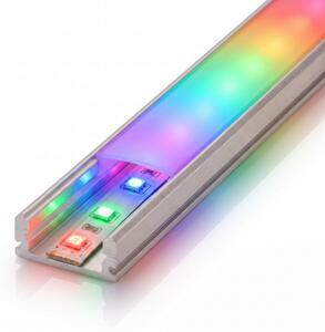 SADA 1x LED RGBW Pásek DIGITAL LED/9,6W/230V 3 m + 3x vestavný profil 1 m + DO