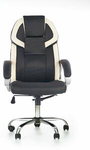 Kancelářská židle Barton, černá / bílá