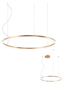 Redo 01-1713 - LED Stmívatelný lustr na lanku ORBIT LED/55W/230V bronz