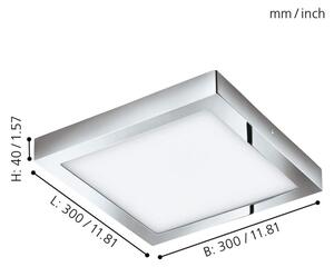 Eglo 98561 - LED RGBW Stmívatelné stropní svítidlo FUEVA-C LED/21W/230V BT IP44