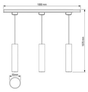 Philips - LED Stm. lustr na lanku v lišt syst EASYLINK 3xGU10/4,7W/230V 1m bílá