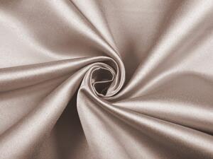 Biante Saténový obdélníkový ubrus polyesterový Satén LUX-010 Světle hnědý 50x100 cm