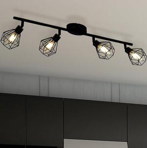 Eglo 55301 - LED Bodové svítidlo ZAPATA 4xG9/3W/230V černá