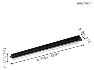 Eglo 98494 - LED Stropní svítidlo SPADAFORA LED/25W/230V