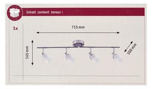 Paulmann 66692 - Bodové svítidlo YASMIN 4xG9/10W/230V