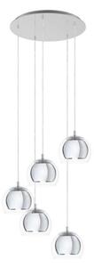Eglo 98596 - Lustr na lanku ROCAMAR 5xE27/28W/230V