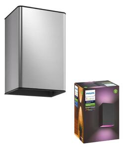 Philips 17464/47/P7 - LED RGB Venkovní svítidlo Hue RESONATE 2xLED/8W/230V IP44
