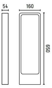 FARO 75520 - LED Venkovní lampa DAS LED/5W/230V IP54