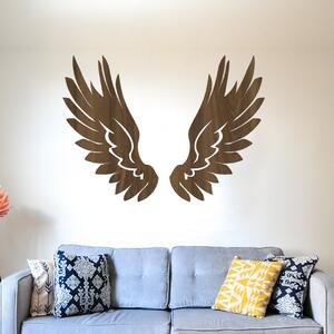 Dřevo života | Dřevěná andělská křídla ROZLET | Barva: Ořech | Rozměry (cm): 80x62