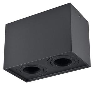 Bodové svítidlo HADAR Q2 2xGU10/10W/230V černá