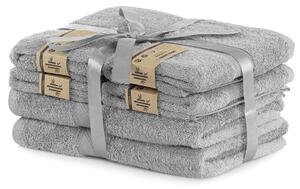 Set šedých ručníků DecoKing BAMBY