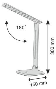 LED Stmívatelná dotyková stolní lampa JOWI LED/8W/230V černá