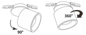 LED Podhledové bodové svítidlo HARON LED/20W/230V bílá