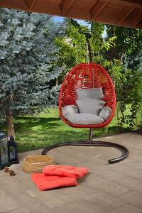 Zahradní houpací židle Finnikin (červená). 1082957