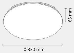 LED Koupelnové stropní svítidlo ADAR LED/12W/230V IP44 4000K