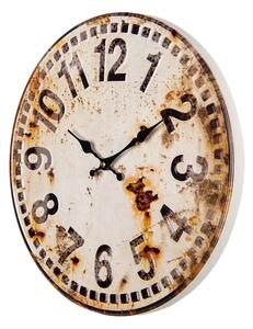 Kovové nástěnné hodiny Retro 40 cm (Clayre & Eef)
