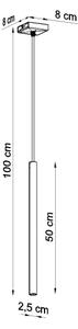 Brilagi - LED Lustr na lanku DRIFA 1xG9/4W/230V černá