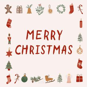 Ib Laursen Papírové ubrousky Little Christmas Things - 20 ks IBL369