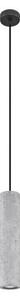 Sollux SL.0653 - Lustr na lanku LUVO 1xGU10/40W/230V beton/černá