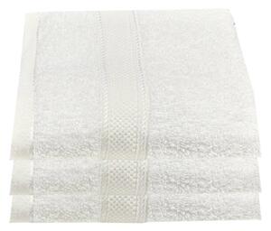 Froté ručník 50x100 Jednobarevný bílá