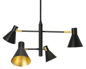Lustr na tyči LESS 4xE14/40W/230V