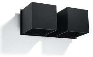 Sollux SL.0657 - Nástěnné svítidlo QUAD 2xG9/40W/230V černá