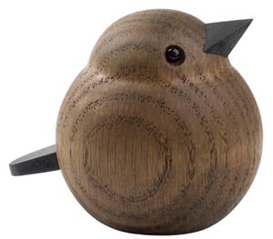 Novoform Dřevěný ptáček Baby Sparrow - Smoke Oak NVF104