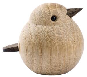 Novoform Dřevěný ptáček Mini Sparrow - Natural Oak NVF114