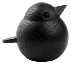 Novoform Dřevěný ptáček Mini Sparrow - Black NVF115