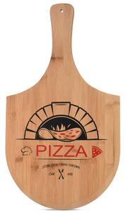 DekorStyle Bambusová deska na pizzu Stone Oven