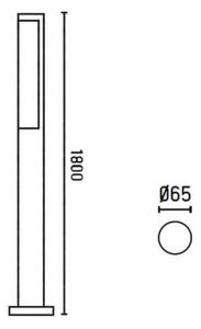 FARO 75524 - LED Venkovní lampa BERET-3 LED/16W/230V IP54