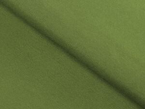 Biante Dekorační závěs Leona LN-051 Tmavý olivově zelený 130x140 cm