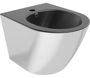 Mexen Lena závěsný bidet, černý mat/stříbrný - 35224874