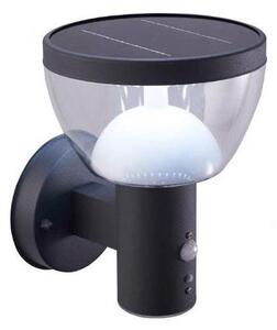 LED Venkovní solární nástěnné svítidlo se senzorem LARIX LED/3W/3,7V IP44