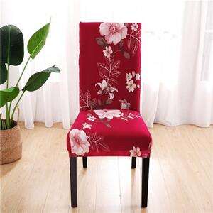 Numberoplus Univerzální elastický potah na židli - Květiny Nada