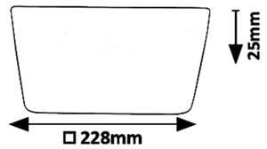 Rabalux 5374 - LED Podhledové svítidlo OLEG LED/24W/230V IP65