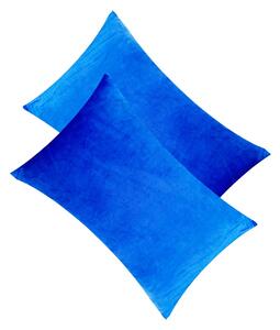 Numberoplus Mikroplyšový povlak na polštář 40x60 cm - modrý