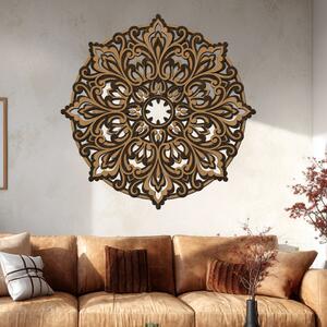 4 vrstvá mandala SEBEDŮVĚRU | Rozměry (cm): 40x40 | Zvolte barvu dekoru: Buk-Wenge