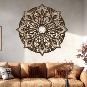 4 vrstvá mandala SEBEDŮVĚRU | Rozměry (cm): 40x40 | Zvolte barvu dekoru: Dub sunoma-Ořech-Wenge