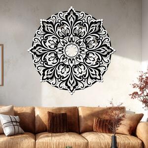 4 vrstvá mandala SEBEDŮVĚRU | Rozměry (cm): 40x40 | Zvolte barvu dekoru: Černá-Bílá