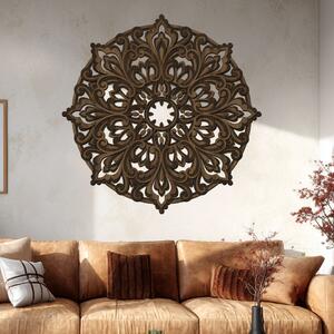 4 vrstvá mandala SEBEDŮVĚRU | Rozměry (cm): 40x40 | Zvolte barvu dekoru: Ořech-Wenge